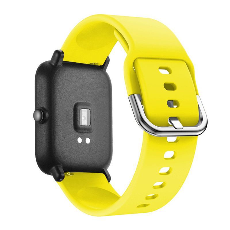 Dây Đeo Thay Thế Bằng Silicon Mềm Cho Đồng Hồ Thông Minh Xiaomi Huami Amazfit Bip 20mm