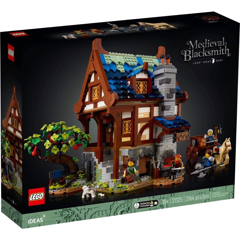 Đồ chơi Lego chính hãng Đan Mạch - Set 31325 - Nhà Rèn