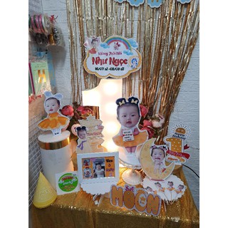 chibi ghép ảnh bé