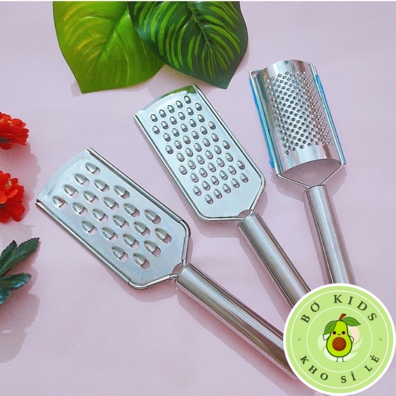 Bộ lạo củ quả đa năng sét 3 inox mẫu mới