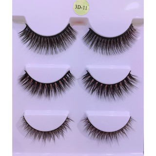 Lông Mi Giả 3D Siêu Tự Nhiên Hair Beauty Eyelash (3 Pairs)