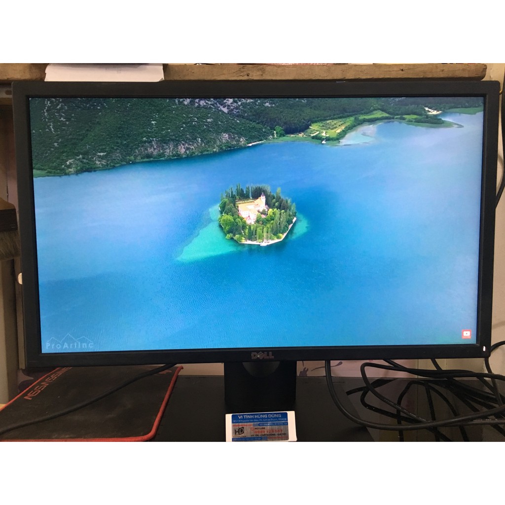 LCD 24 Dell E2416 LED VGA DP, màn hình máy tính, màn hình Dell