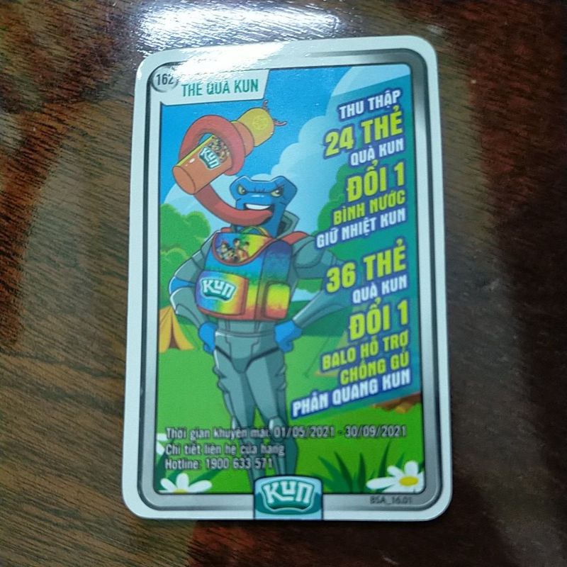 Thẻ Kun đổi quà