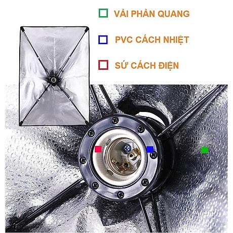 Đèn Trợ Sáng - SoftBox 50X70CM 1 Bóng LED 50W