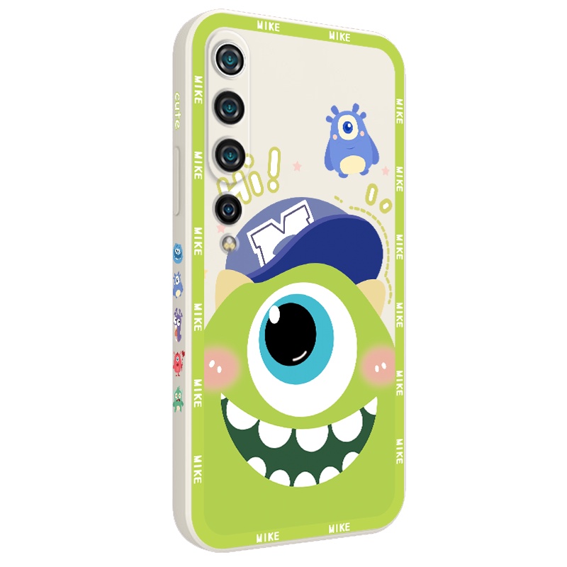 Ốp Điện Thoại Silicon Dẻo Hình Quái Vật Dễ Thương Cho Xiaomi Mi 10 Pro Lite 10S 9 8 Sự Bảo Vệ