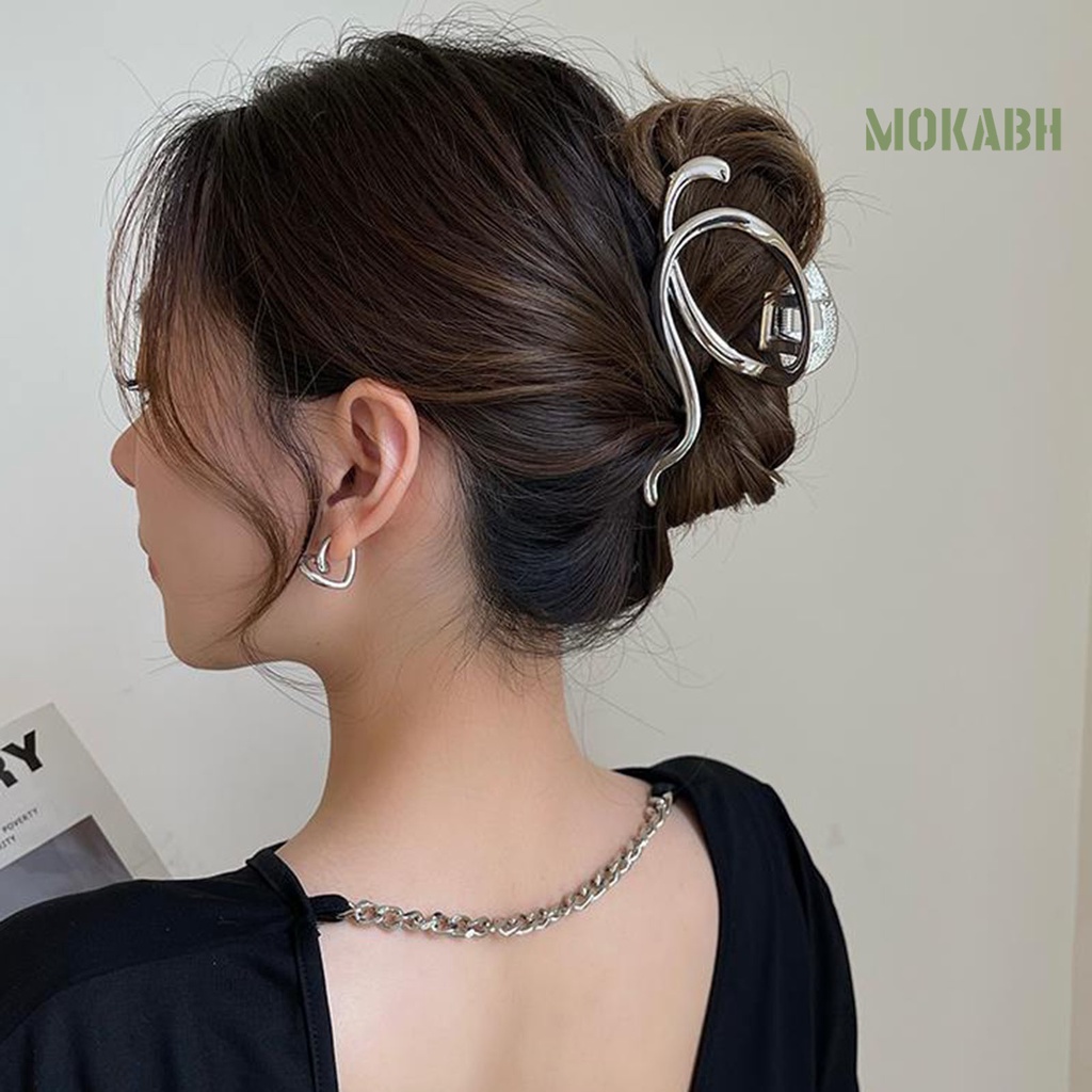 Kẹp Tóc Mạ Vàng Chống Trượt Thời Trang Cho Nữ