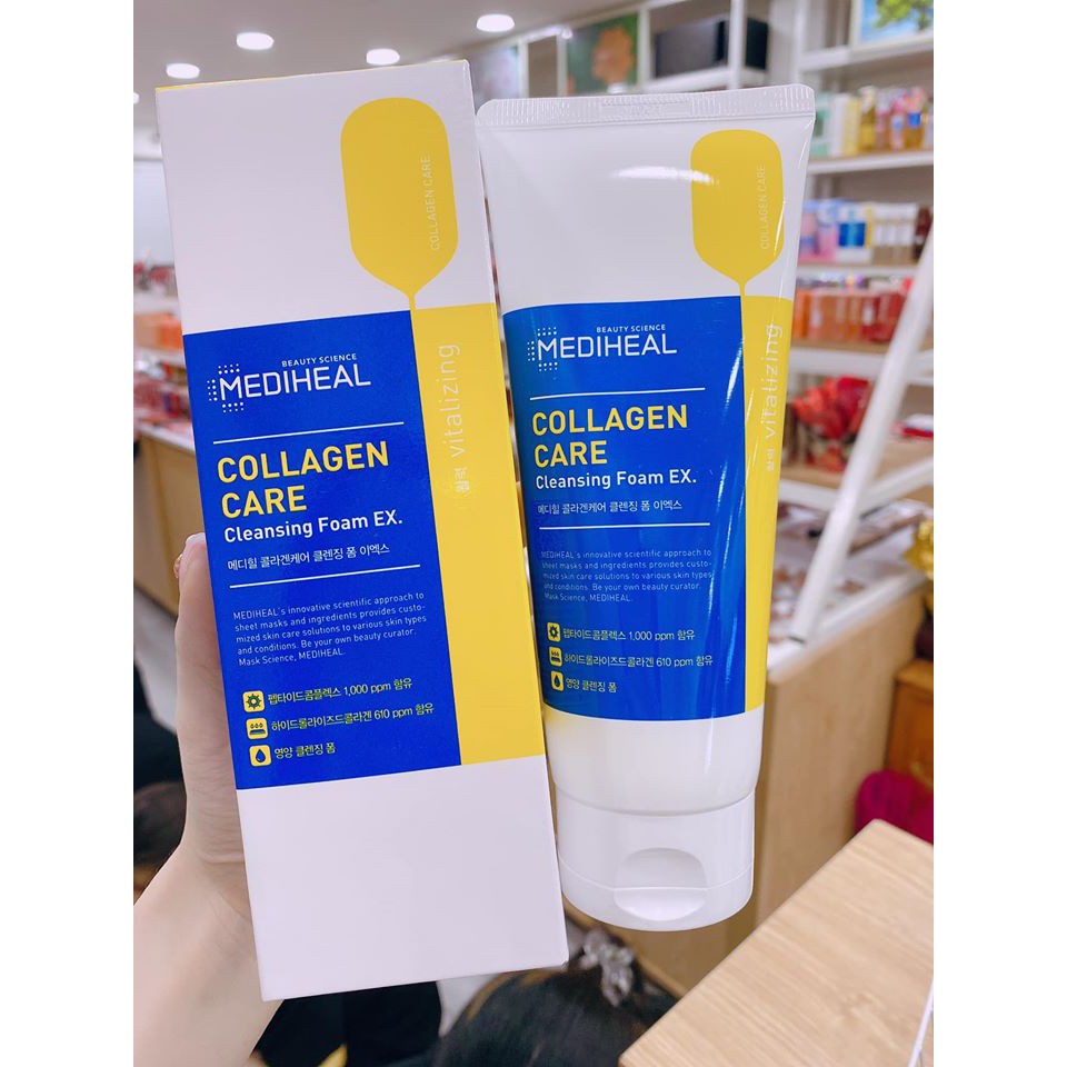 Sữa Rửa Mặt Mediheal Pore Clean Charcoal Cleansing Foam