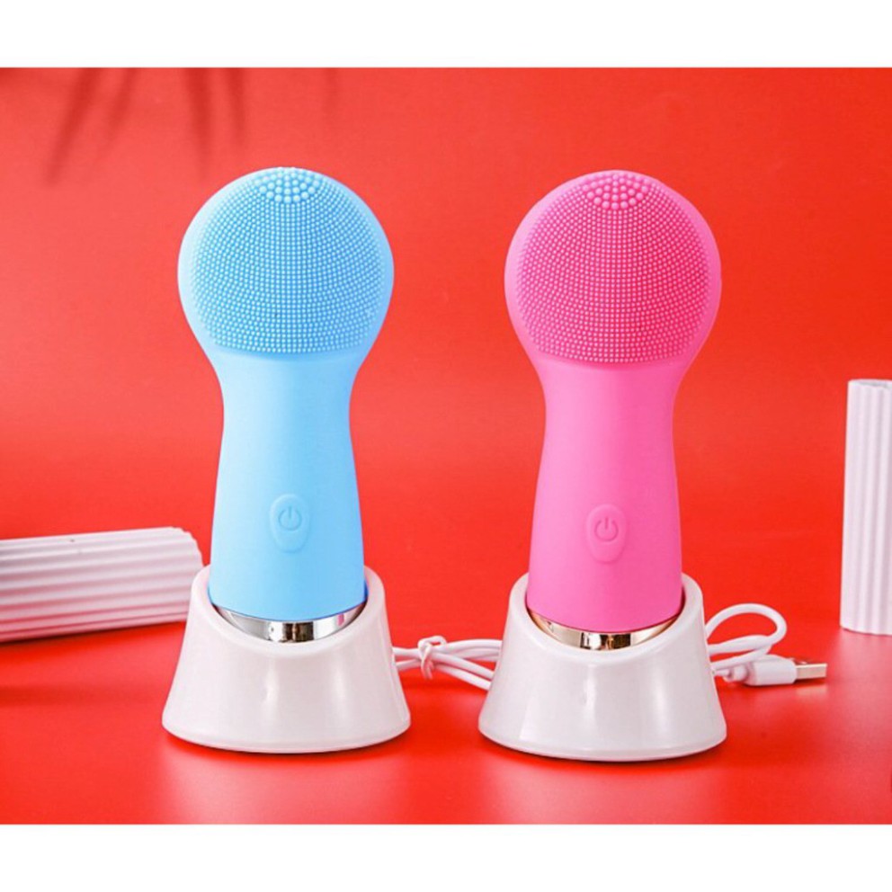 GIÁ HOT Máy Rửa Mặt – Massage- Mặt Bằng Sóng Âm Silicon Thông minh-Giảm Gía Cực Sốc MUA NGAY KẺO LỠ