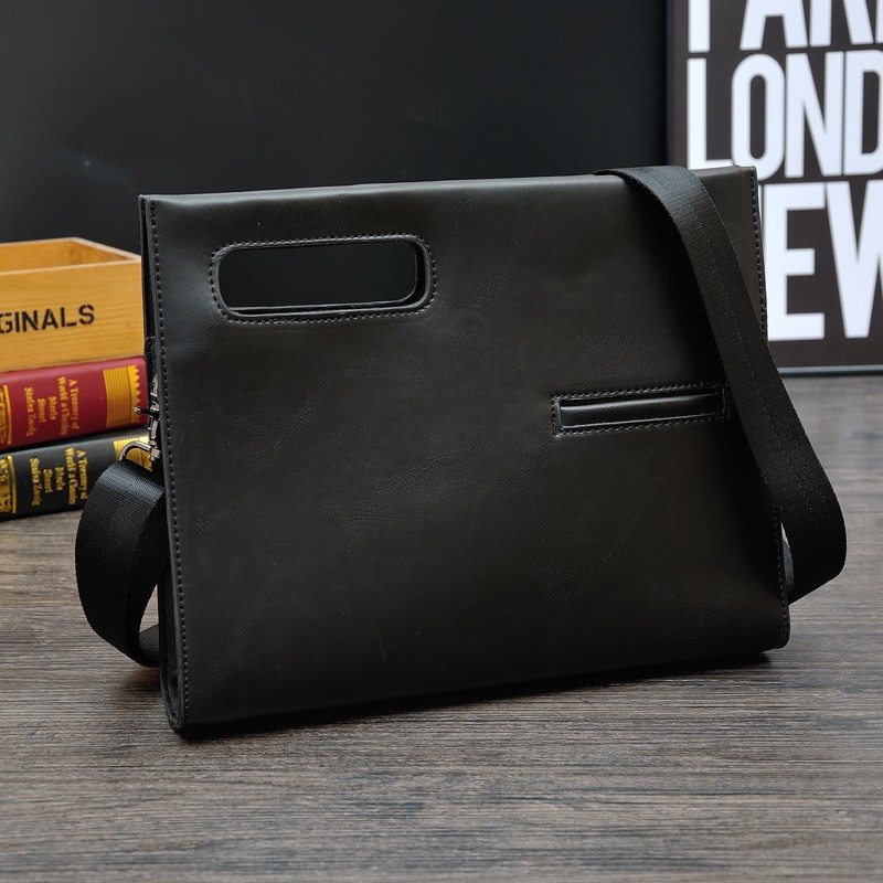 Túi cầm tay, đeo chéo thời trang (màu đen) | BigBuy360 - bigbuy360.vn