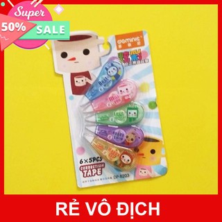 Vỉ 5 Chiếc Bút Xóa Kéo