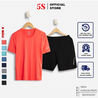 Bộ Thể Thao Nam 5S (8 màu), Chất Liệu Mềm Mại, Thoáng Mát, Co Giãn Tốt, Chống Nhăn (BTSO21051-05)