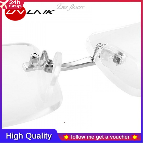 Kính Cận Gọng Kim Loại Chống Tia Uvlaik Thời Trang Nam Nữ -1.0 -1.5 -2.0 -2.5 -3.0 3.