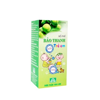 Bổ Phế Bảo Thanh Trẻ Em - Chai 100ml - Giúp Bổ Phế
