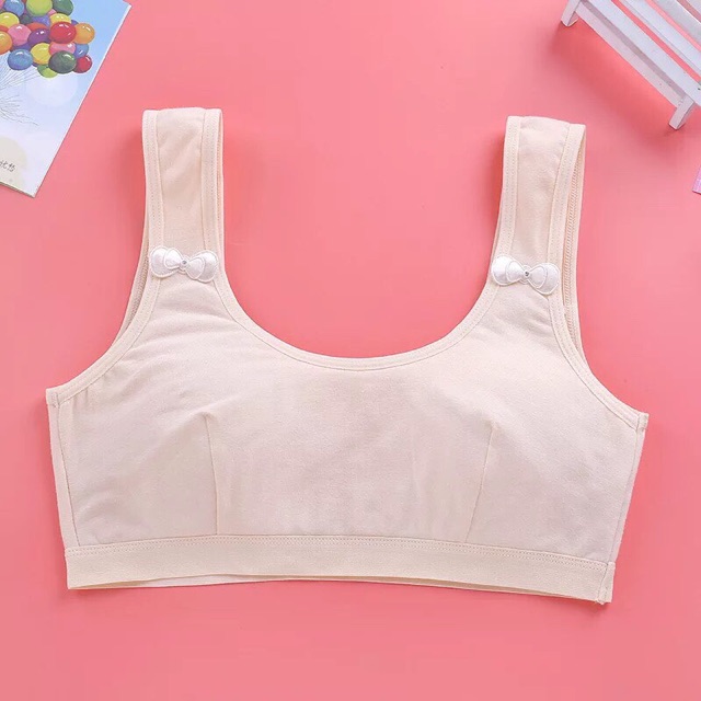 [⚡️CHỈ HÔM NAY] ÁO LÓT CHO BÉ GÁI TUỔI DẬY THÌ CÓ DÂY NƠ HÀNG ĐẸP Hàng mới | BigBuy360 - bigbuy360.vn