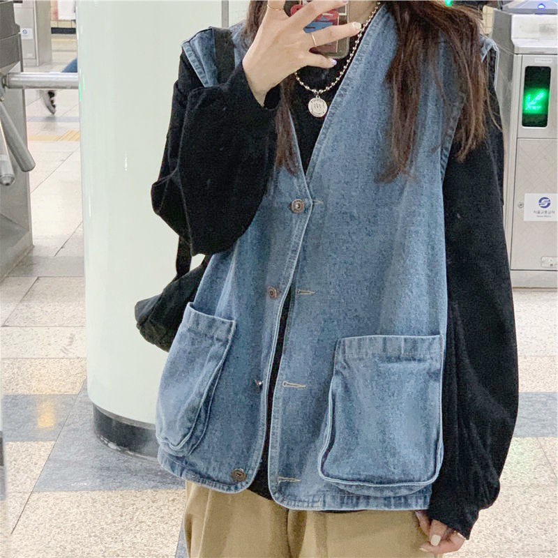 Áo Khoác Jeans Thời Trang Dành Cho Nữ