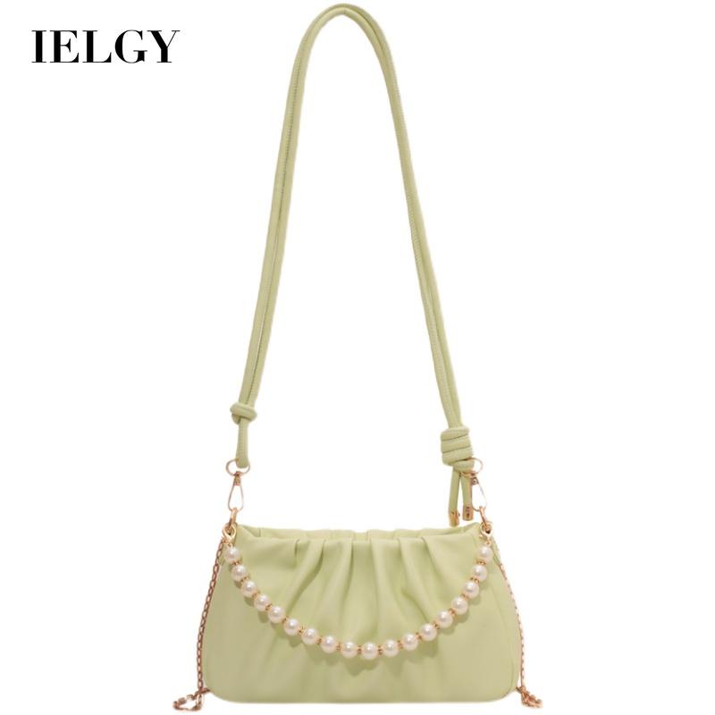 Túi đeo vai IELGY kiểu đám mây đính ngọc trai thời trang cao cấp cho nữ