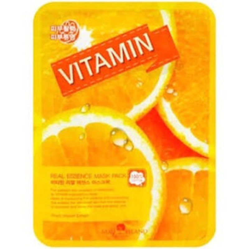May Island Mặt Nạ May Island Vitamin Real Essence Mask Pack Tinh Chất Vitamin 25ml