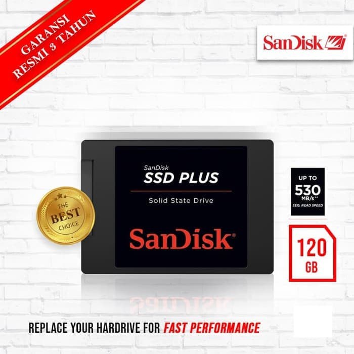 Mạch Tốc Độ Sandisk Plus 120gb Ssd To 530mb / S