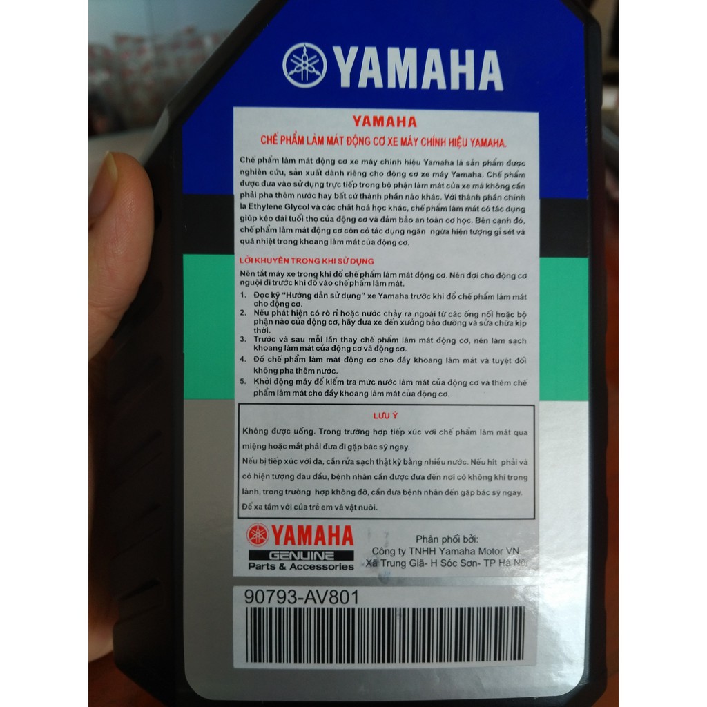 YAMAHA- Nước làm mát xe máy Yamaha Coolant 1L