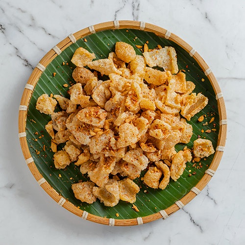 Da heo cháy tỏi ớt chiên giòn mắm tỏi 160g TYVATFOOD - Đồ ăn vặt Hà Nội vừa ngon vừa rẻ | BigBuy360 - bigbuy360.vn