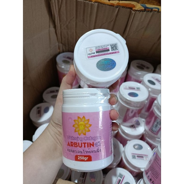 Kích trắng abutine 3c3 màu hồng 250g