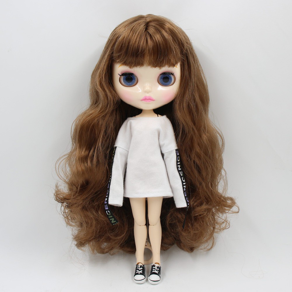 Búp bê Blythe BJD 1/6 có khớp 30cm màu mắt ngẫu nhiên