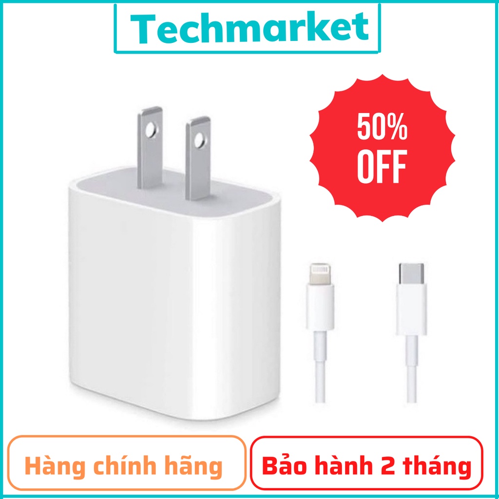 Bộ sạc nhanh 20W US Zin tối ưu nhất cho iPhone 8/ 8 Plus/ X/ Xs/ Xs Max - iPhone 11/ 11 Pro/ 11 Pro Max/ 12/12 Pro...