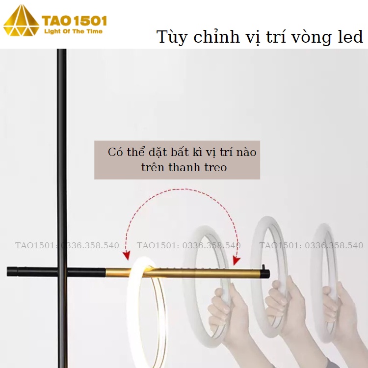 Đèn thả decor Bắc Âu - Đèn Thả Bàn Ăn, Quầy Bar - Đèn Thả Phòng Khách - Đèn thả hút từ trường