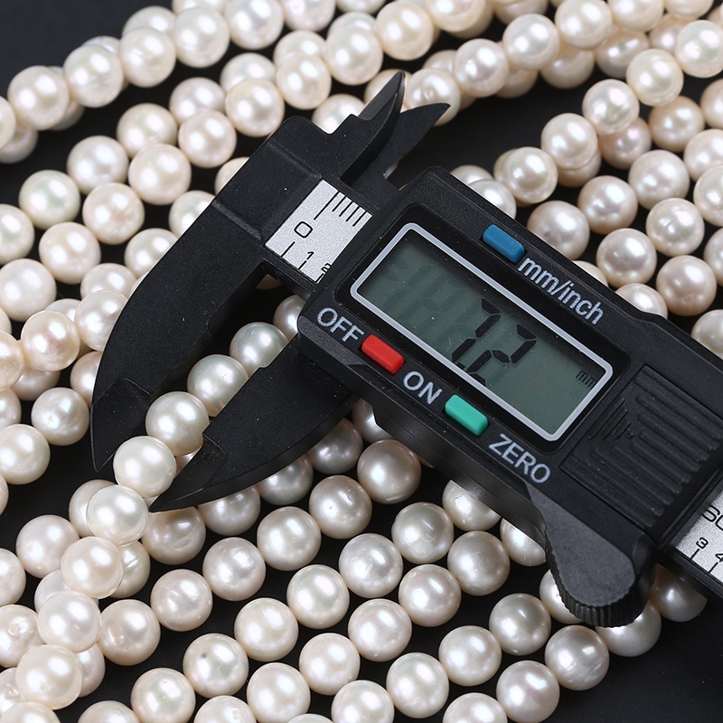 Chuỗi Hạt Ngọc Trai Màu Sắc Tự Nhiên 7-8mm Dùng Làm Trang Sức