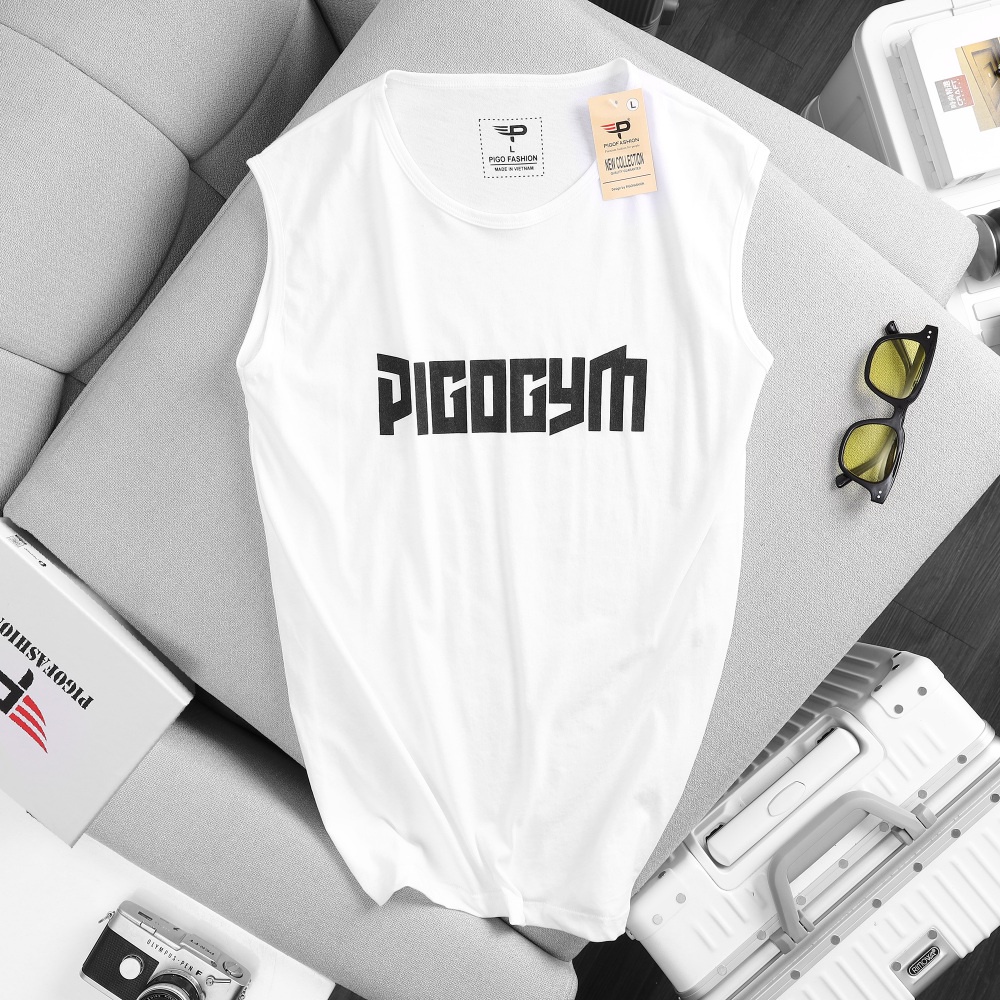 Áo thun tập gym nam Tank Top phong cách chuẩn men Pigofashion - ASN01