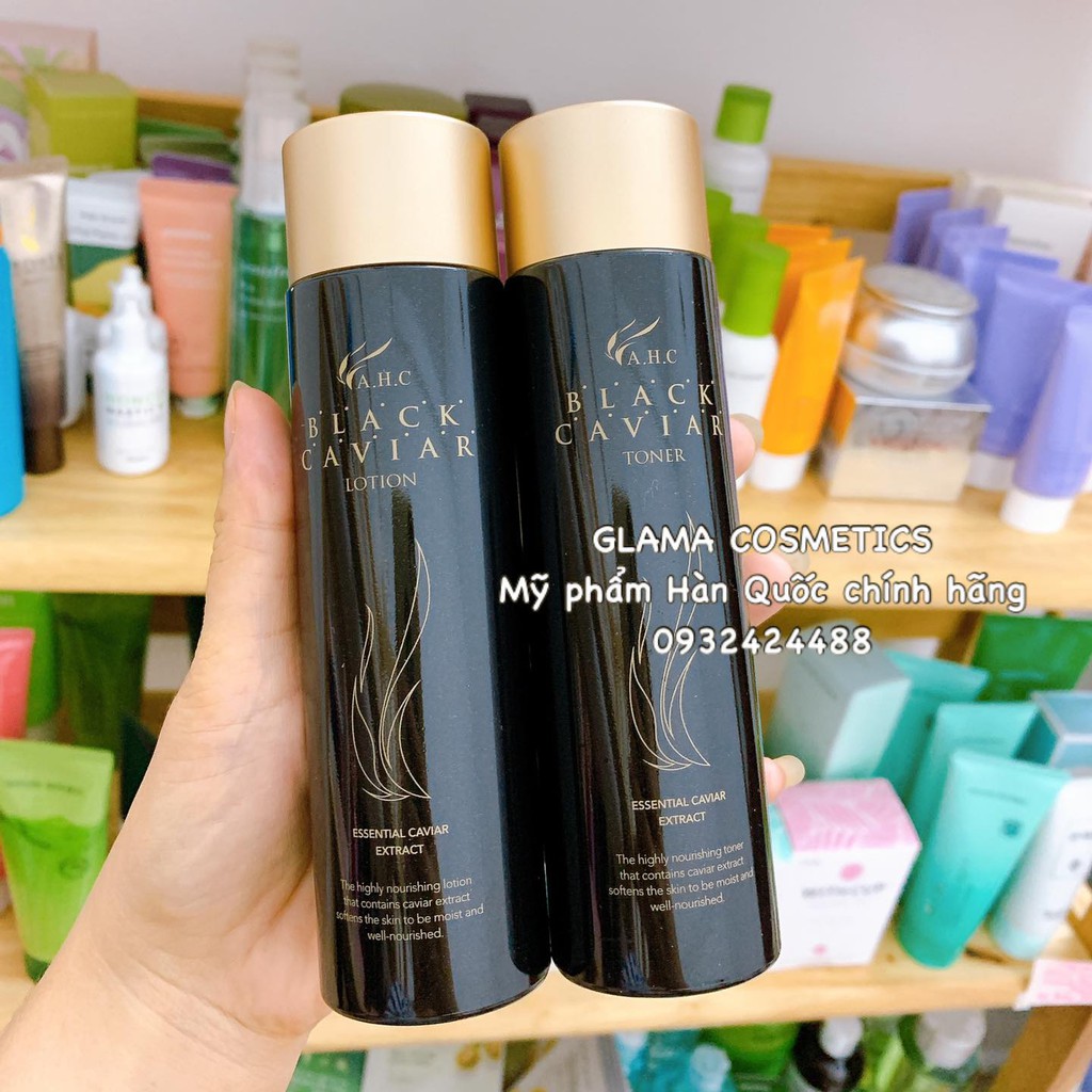 TONER AHC BLACK CAVIAR