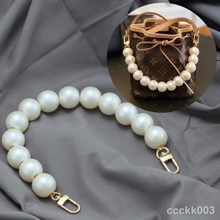 📿Dây Xích Bằng nano mini Đính Ngọc Trai Dùng Trang Trí Túi Xách/ Túi Xách diy