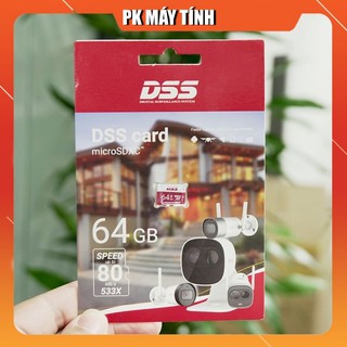 Thẻ nhớ Camera, Máy Ảnh DSS 64GB chuẩn UHS-I Class 10 chính hãng - Pk Máy Tính