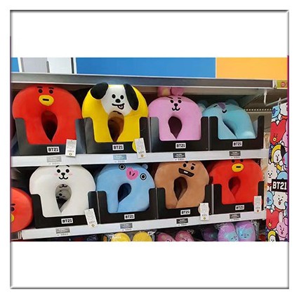 Gối kê cổ hình chữ U độc đáo cho Fan Bts Bt21