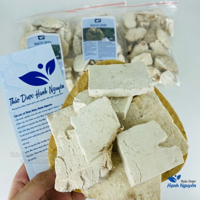 Bạch Phục Linh 100g (Bạch Linh Phiến)