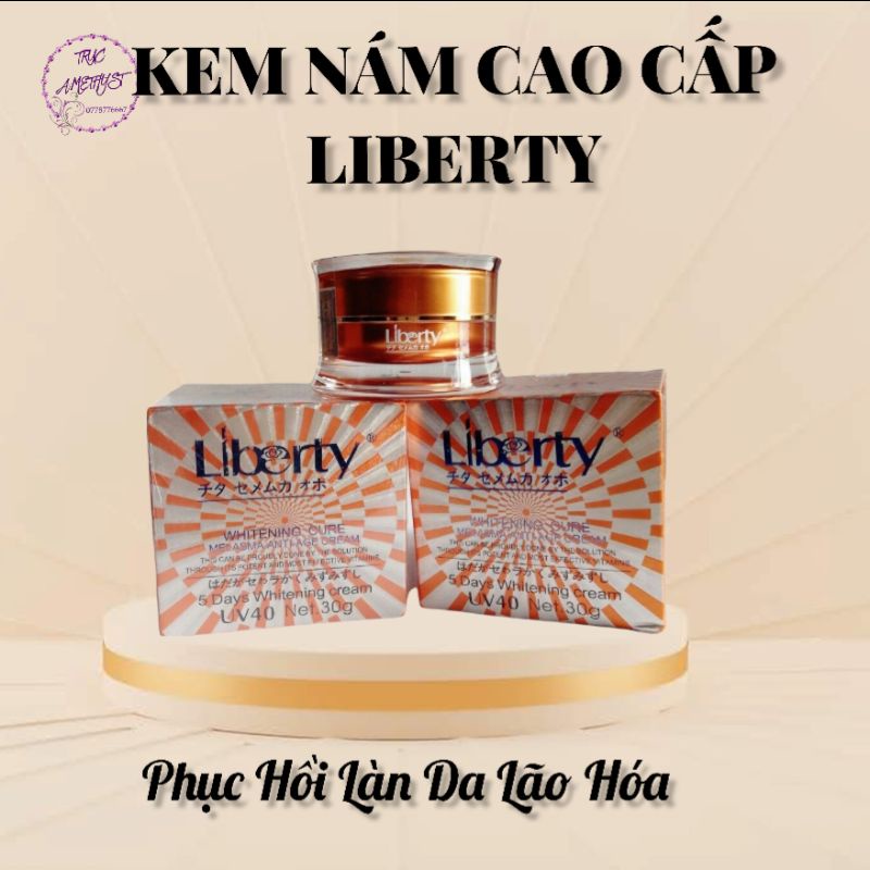 KEM NGỪA NÁM TRẮNG DA LIBERTY PHỤC HỒI LÀN DA LÃO HÓA