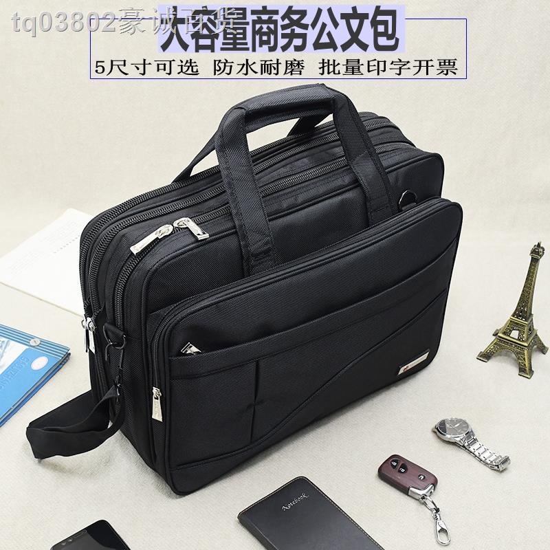 Cặp Đựng Tài Liệu Vải Oxford Sức Chứa Lớn Phong Cách Doanh Nhân Cho Nam