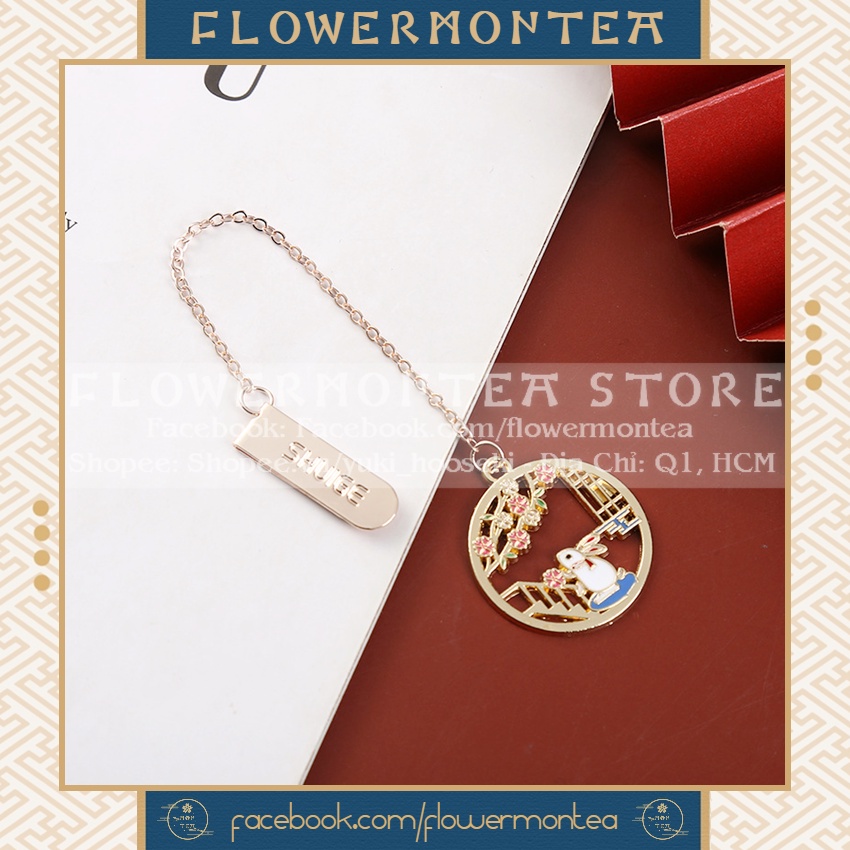 Thẻ Đánh Dấu Sách | Bookmark Dây Kim Loại - Cổ Phong 03