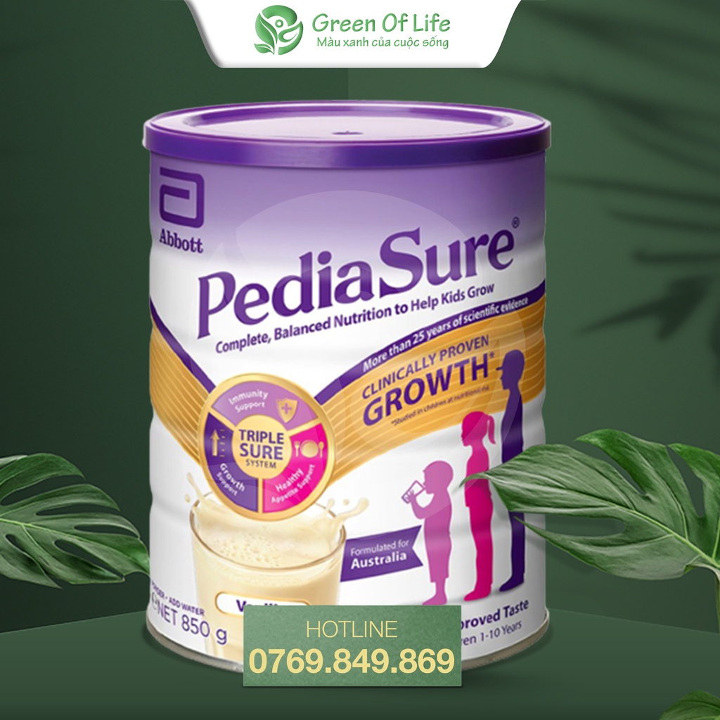 Sữa Pediasure Úc 850g