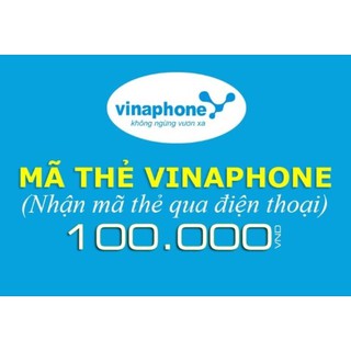Mã thẻ vinaphone 100.000