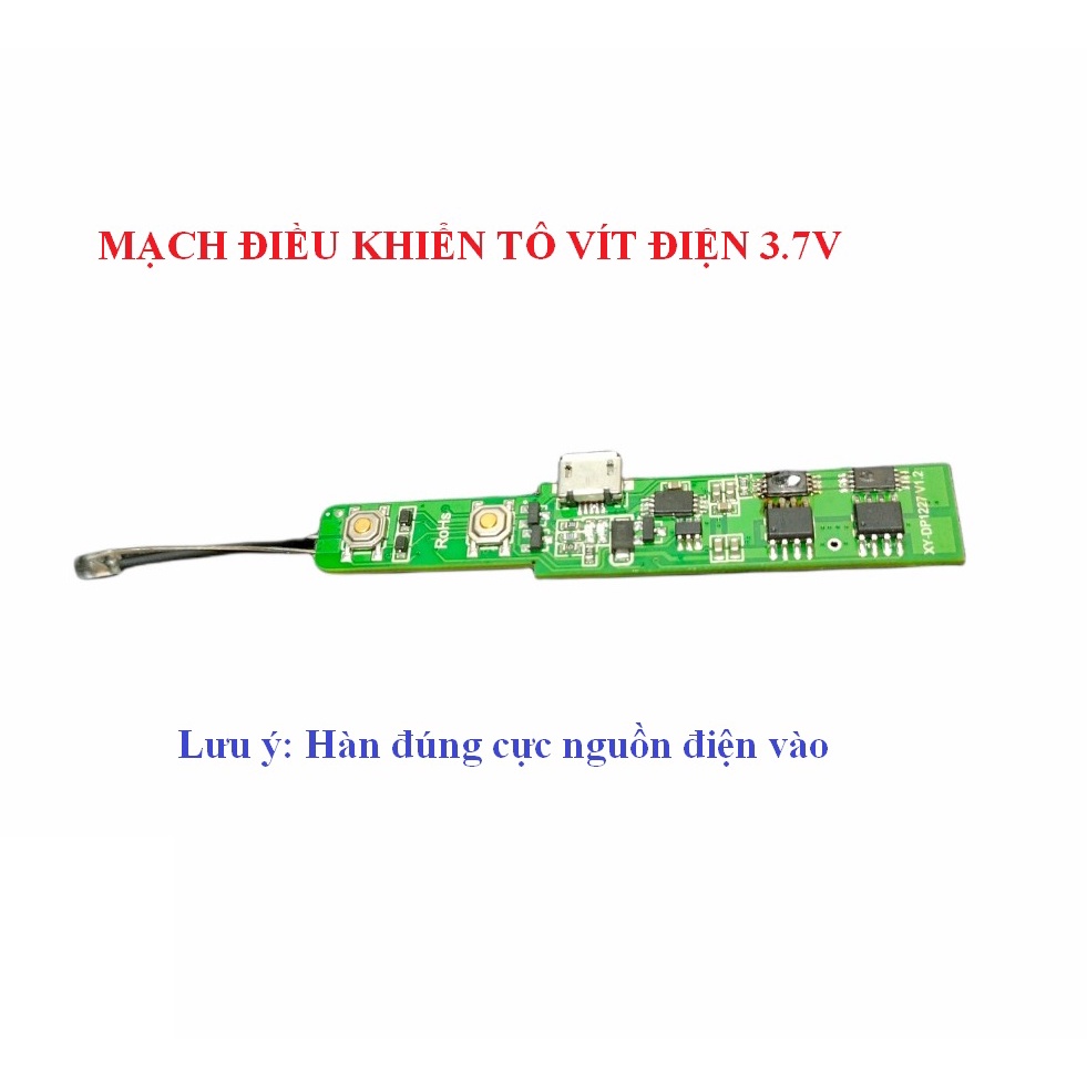 SV Tua vít dùng pin lithium 3,7V cao cấp