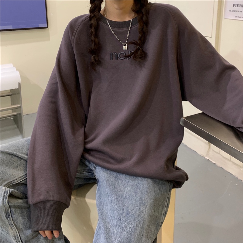 Áo sweater SUXI cho nữ dài tay thiết kế mới thời trang mùa thu theo phong cách Hàn Quốc