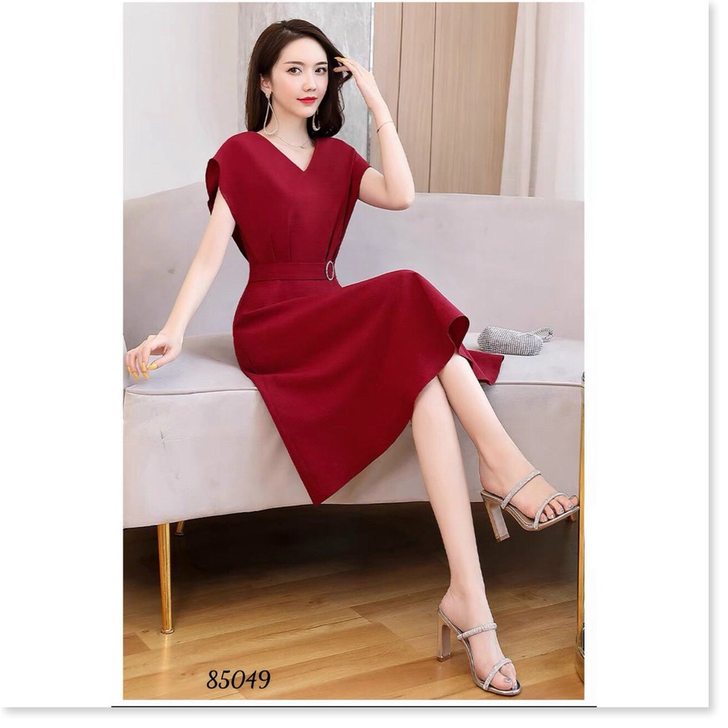 ĐẦM COTTON LẠNH THIẾT KÊ NER LƯNG XINH XẮN,HỌA TIẾT TRƠN NHƯNG KHÔNG KÉM PHẦN SANG TRỌNG KHÁNH AN STORE