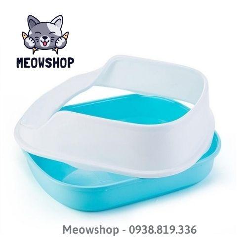 Chậu Vệ Sinh Thành Cao Cho Mèo Đủ Size ( Tặng Kèm xẻng)