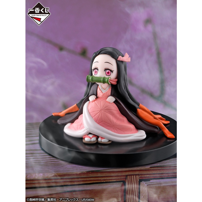 Mô hình IKJ - Demon Slayer Ichiban kuji Smaller Nezuko Kamado Figure Prize C