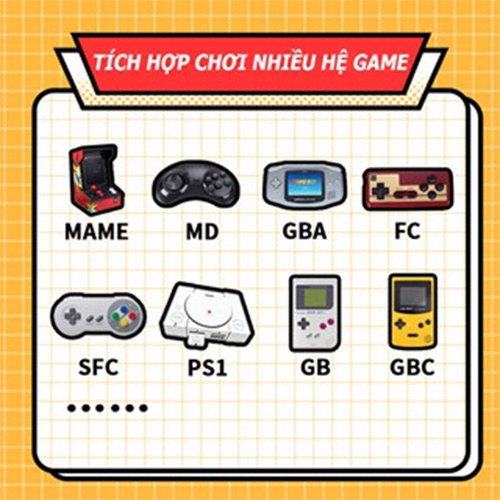 Máy Chơi Game Stick 4k HDMI 3500 game, Tay Cầm Không Dây - Máy Chơi Game 4 Nút, Tặng kèm thẻ nhớ - Bảo Hành 2 Năm