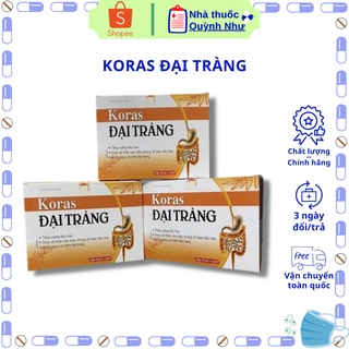 Viên đại tràng koras 💥 hàng chính hãng 💥 koras đại tràng giúp cải thiện các rối loạn tiêu hoá .