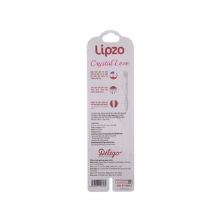 Bàn Chải Đánh Răng Lipzo Crystal Love combo 3 cây