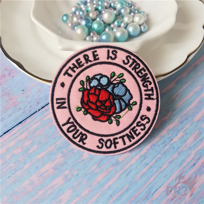 1 miếng vá phong cách ngựa một sừng/hoa/ cầu vồng xinh xắn trang trí quần áo