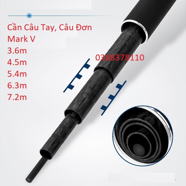 Cần Câu Tay 6H, Câu Đơn Mark V